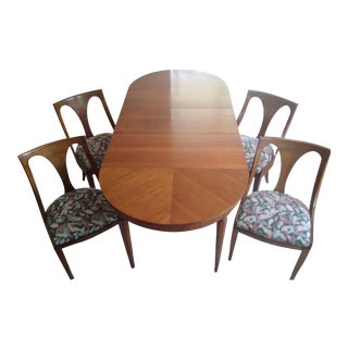 Kindel Belvedere Dining Table & 4 Chairs For Sale