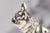 English Vintage English Sterling Silver French Bulldog Miniature Sculpture Hallmarked Dog Figurine For Sale - Image 3 of 14