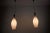 Mid-Century Modern Italian Pendant Lamps in Teak and Opal Glass, 1960s, Set of 2 For Sale - Image 10 of 14