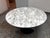 Eero Saarinen for Knoll Studio Arabescato Marble Dining Table, 60 Inch For Sale - Image 10 of 12