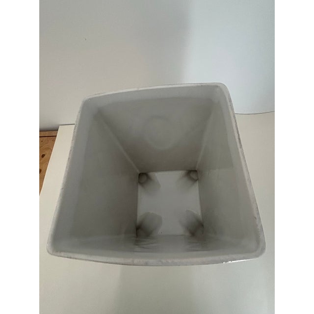 Contemporary 1990s Juliska Jardin Du Monde Waste Basket or Floor Vase. For Sale - Image 3 of 6