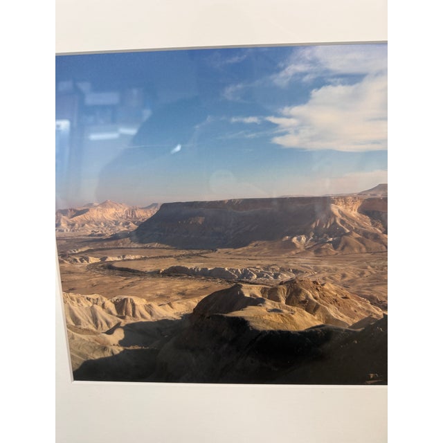 Zin Valley and Desert Cliffs in the Negev Desert, Framed For Sale In San Francisco - Image 6 of 12