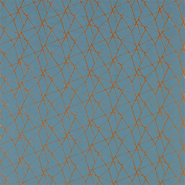 Harlequin Zola Fabric in Topaz/Mandarin For Sale