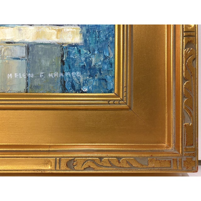 Mid Century IMPRESSIONIST STILL LIFE Oil Painting HELEN KRAMER 20th c. American Colorful American impressionist still life...