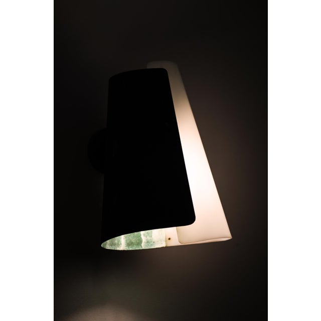 Hans Bergström Wall Lamps in Copper and Acrylic Glass attributed to Hans Bergström, 1940s, Set of 2 For Sale - Image 4 of 7