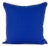 Royal Blue Solid Linen Pillow 20" x 6" x 20" 95/5% Feather Down Fill Hidden Zipper in Back Corded Finish Available in...