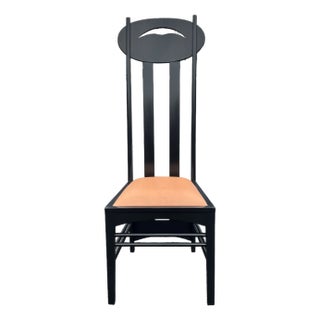 1970s Argyle High Back Chair by Charles Rennie Mackintosh For Sale