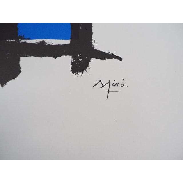 Modern Joan Miro, Imaginary Boy, Signed Lithograph For Sale - Image 3 of 7
