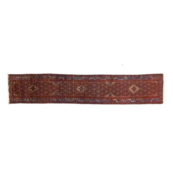 Red Antique Persian Malayer Runner For Sale - Image 8 of 8