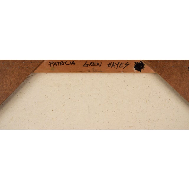 Gray A Muse Berkeley Figurative School by Patricia Gren Hayes 1975 For Sale - Image 8 of 9