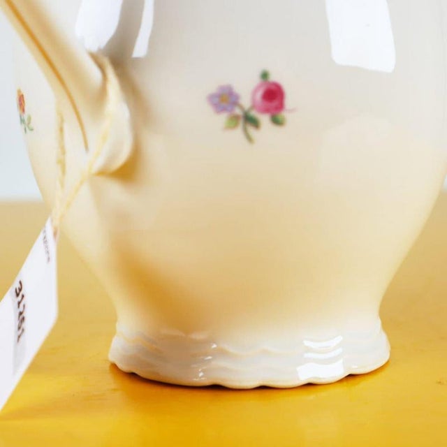 Teapot with Floral Decoration from Ginori For Sale - Image 5 of 9