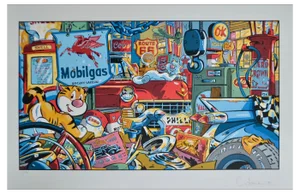 Stéphan Colman, Billy the Cat, 1998, Silkscreen