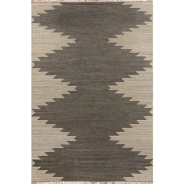 Nakul Thar Charcoal 2'3" X 8' Runner For Sale