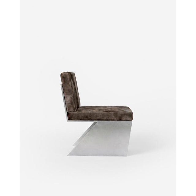 Contemporary LV Lounge Chair in Aluminum by Pietro Franceschini For Sale - Image 3 of 7