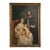 Large Portrait Painting of the Artist's Family, Signed Tojetti, u.s.a., 19th Century For Sale