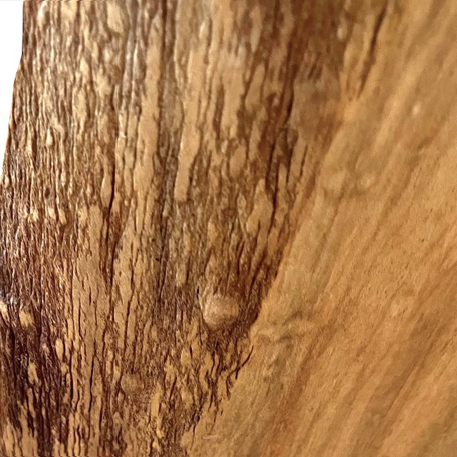 Live Edge Solid Maple Plank Chair - Handcrafted by Montana Rancher For Sale - Image 4 of 10