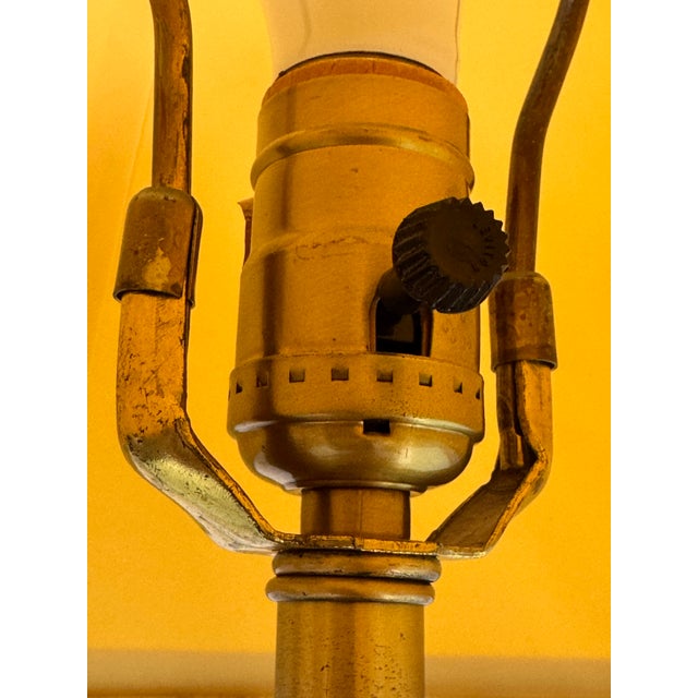 Ornate Porcelain Urn Table Lamp, Vintage For Sale In San Francisco - Image 6 of 12