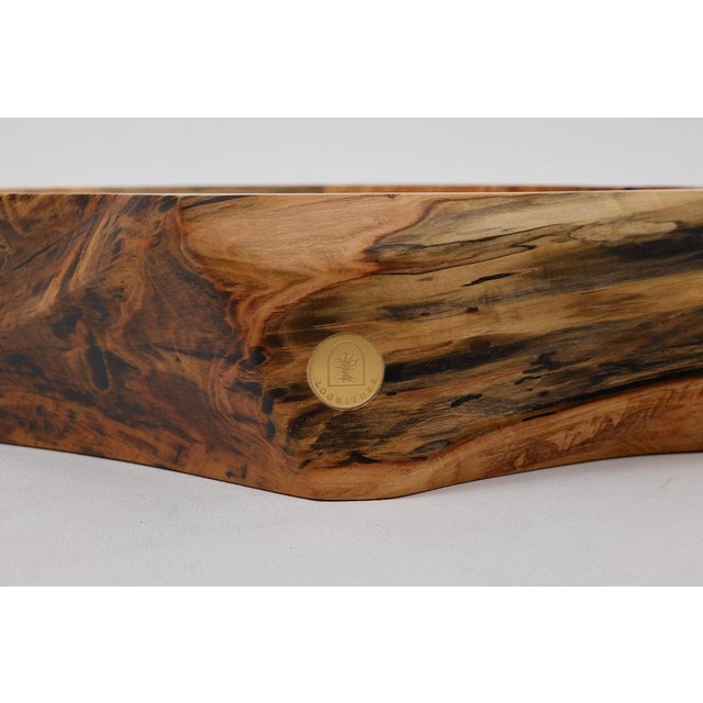 Live Edge Wood Bathroom Sink by Logniture For Sale - Image 4 of 18