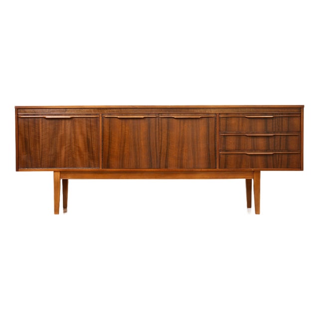 Mid Century Long Credenza by Neil Morris for Morris of Glasgow, Attributed For Sale