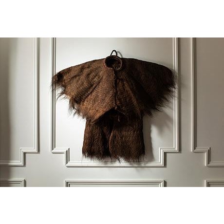 Textile 1940s Traditional Chinese Farmers Raincoat – Set of 2 For Sale - Image 7 of 15