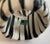 Nautical Late 20th Century Striped Leather Napkin Rings For Sale - Image 3 of 4