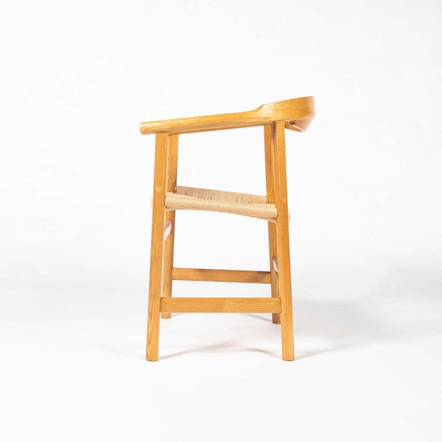 Hans Wegner for PP Møbler PP 209 Chairs in Oiled Oak and Papercord - Set of 4 For Sale In Seattle - Image 6 of 10
