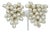 Faux Pearl Grape Cluster Earrings, 1980's For Sale