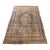 Distressed Antique Hand Knotted Persian Rug in Earth Tones - 9'x 12'10" For Sale