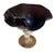 Glass Dark Amethyst Murano Glass & Gold Fleck Glass Compote. Signed by Camozzo. For Sale - Image 7 of 10