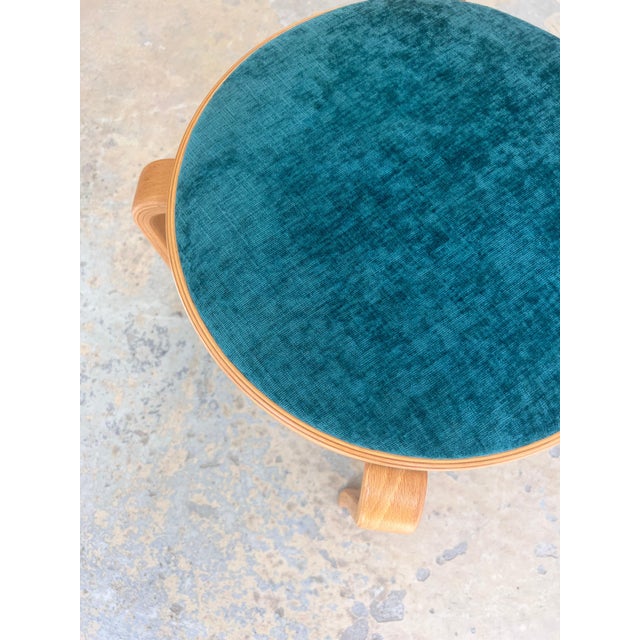 Series 8000 Turquoise Armchair in Beech by Thygesen & Sørensen for Magnus Olesen For Sale - Image 10 of 11