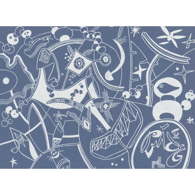 Original silkscreen print by Steve Wheeler from the limited edition of 513 monograph "Hello Steve" published in 1947. Each...