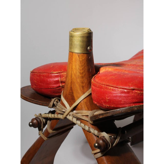 Brutalist Camel Saddle Ottoman, 1950 For Sale - Image 6 of 13