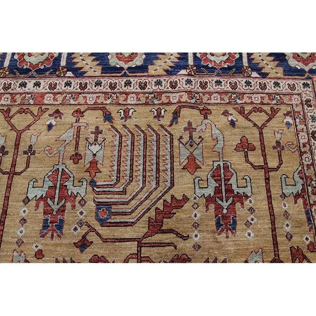 Textile Handwoven Heriz Style Area Rug 10’1″ X 13’3″ For Sale - Image 7 of 10