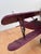 Large Vintage Handmade Wooden Airplane Model Biplane, 1930s For Sale - Image 9 of 18