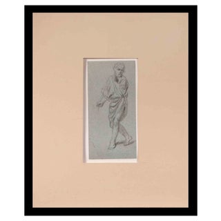 Alexandre Bida, Figure, Original Drawing, Mid-19th Century For Sale