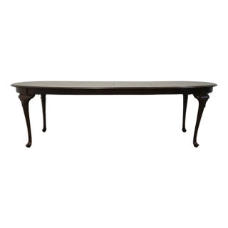 Ethan Allen Georgian Court Solid Cherry Traditional Style 100" Oval Dining Table 11-6114 For Sale