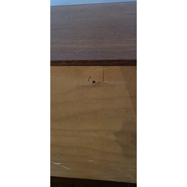 Vintage 1960s Nathan Quality Mid-Century Modern Teak Desk For Sale In Orlando - Image 6 of 9
