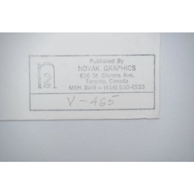 Textile 1995 'Electrification' Irwin Group Print, Limited Edition Signed, Numbered 36/70 & Dated 89-95, Slovenian For Sale - Image 7 of 9