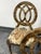 Traditional Custom Design Faux Finish Upholstered Counter Stools, Set of Three For Sale - Image 3 of 12
