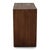 Contemporary Modern Walnut Trapezoid Console Table For Sale - Image 3 of 5