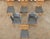 Rare Mid-Century Modern set of six dining chairs designed by Eliel Saarinen for Johnson Furniture Co. The set consists of...