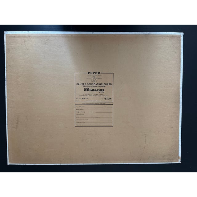 1980s Oil Painting - Winter Wonderland by Lester J. Clarke (1912-1999) For Sale - Image 16 of 16