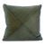 Velvet Stripe Crisscrossed Pattern 20”x20” Feather/Down Pillow For Sale