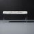 1970s 1970s Knoll Velvet and Chrome Bench Designed by Florence Knoll For Sale - Image 5 of 8