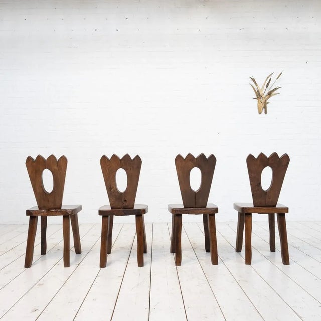 Elm Chairs, 1960s, Set of 4, in Flawless conditions. Designed 1960 to 1969