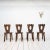 Elm Chairs, 1960s, Set of 4, in Flawless conditions. Designed 1960 to 1969