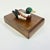 1980s Vintage Arts & Crafts Adirondack Rustic Duck Playing Card Box - 2 Decks Included For Sale - Image 4 of 11