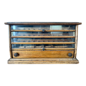 Vintage Spool Cabinet