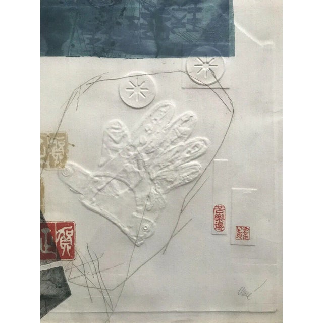 Original 1972 ANTONI CLAVE "Return from Japan" Hand Painted Lithograph Numbered and signed in pencil by the Artist Edition...