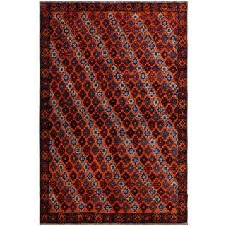 1990s Contemporary Vintage Balouchi Wool Rug - 5'1 X 6'8 For Sale